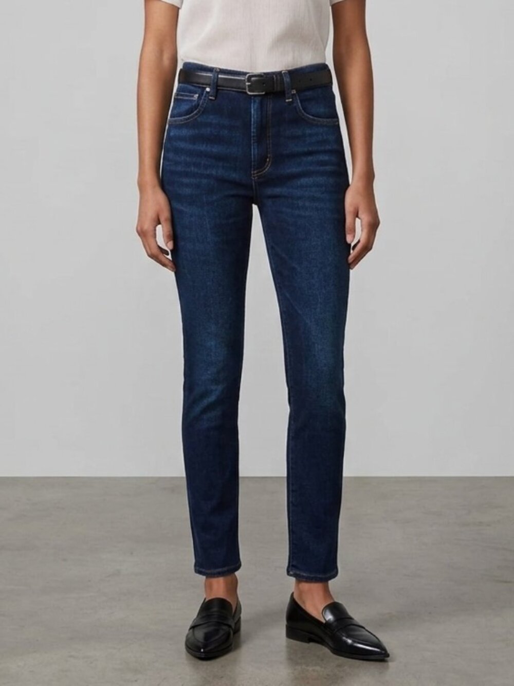 NWT $228 CITIZENS OF HUMANITY SLOANE SKINNY STRETCH DENIM JEANS IN LOTUS SZ W27